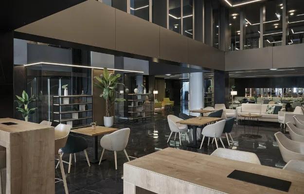 Saal / Cafeteria / Restaurant Vincci Zaragoza Zentro 4* Saragossa Saal / Cafeteria / Restaurant Vincci Zaragoza Zentro 4* Saragossa